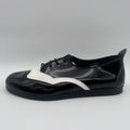 Bleyer Tanzschuhe 7130 schwarz/weiß Leder ~ Boogie  Woogie Swing Charleston