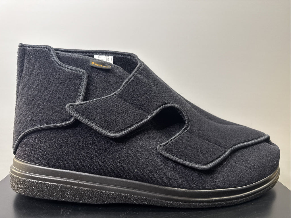 Fischer Therapieschuh Gr.46 Verbandschuh Hausschuh Senioren Reha  K/30mm