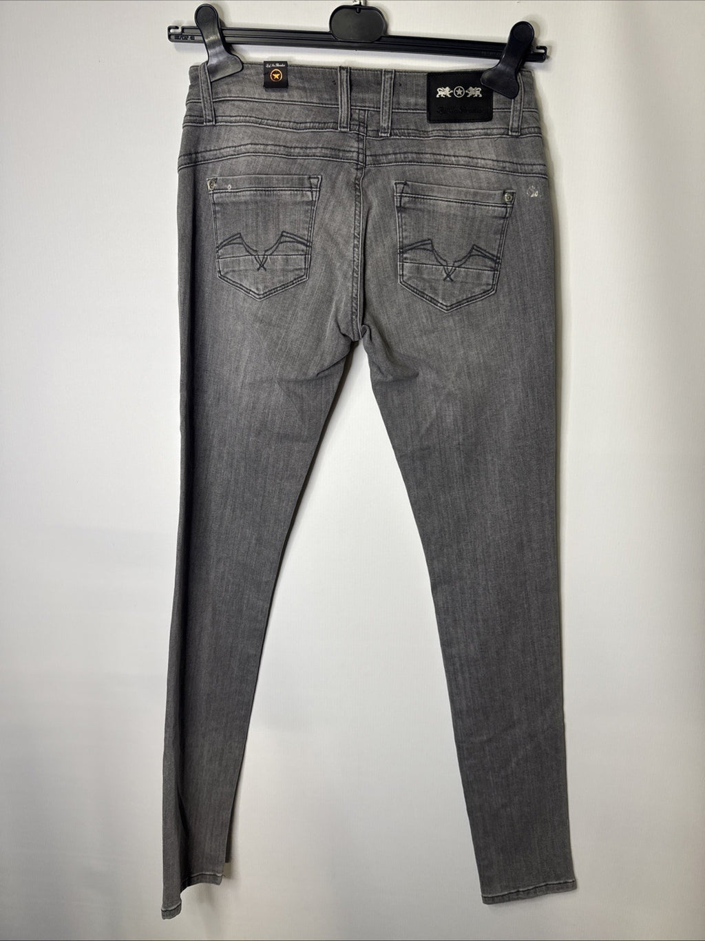 Lost In Paradise Jeans Damen W26 L 34 Grau 