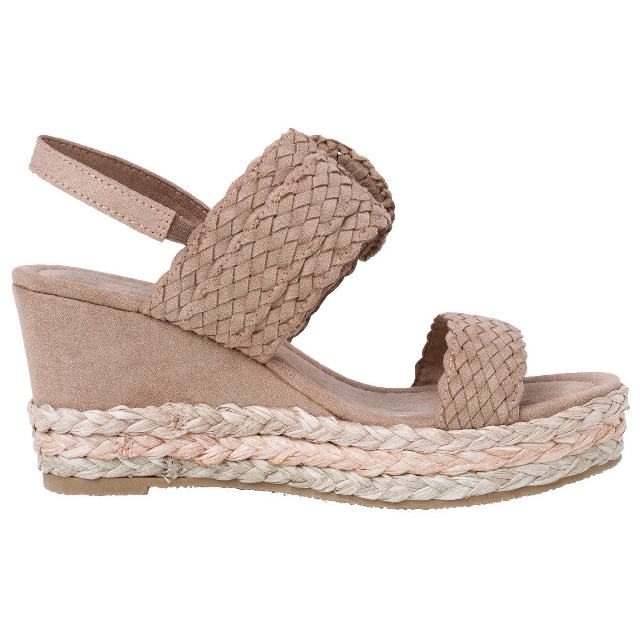 MARCO TOZZI Damen Pantolette Gr. 39 Slipper Sandale Sandalette Keilsandale