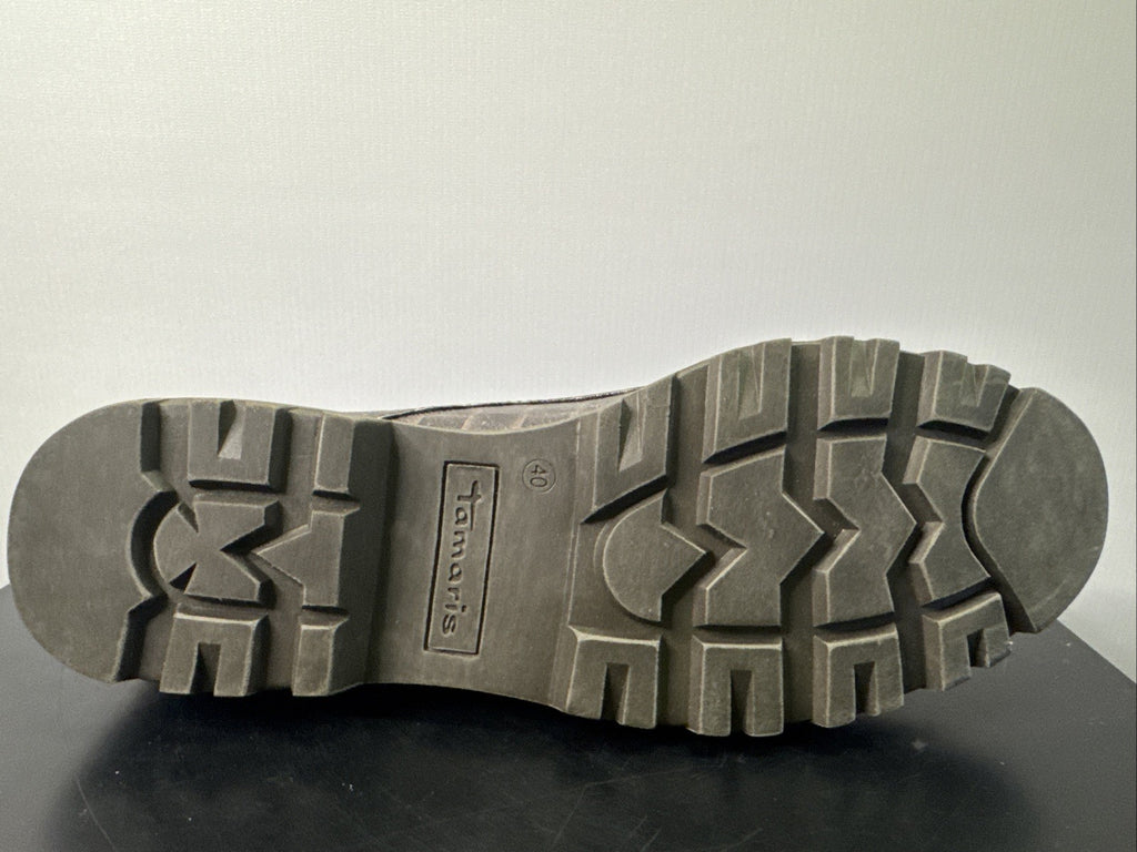 Tamaris Damenschuh Gr. 40 Halbschuh Leder