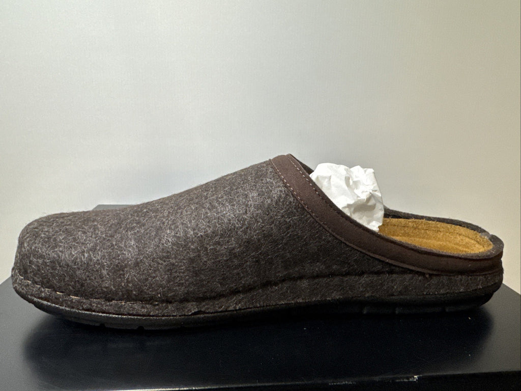 Rohde Herren Filz Pantolette Gr. 40 Mocca Pantoffel 6740