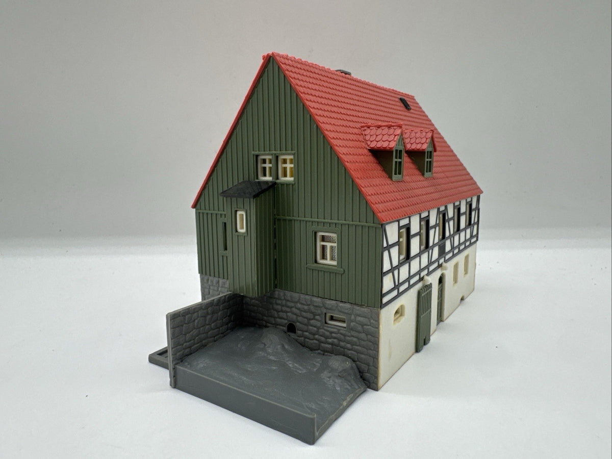 Auhagen H0 12257 Bauernhof  - gebaut - ohne OVP#8144