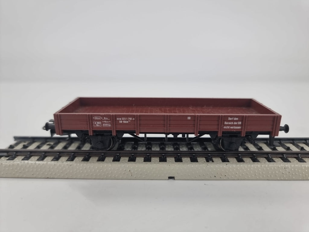 Märklin  H0 505 der DB Niederbordwagen  Braun