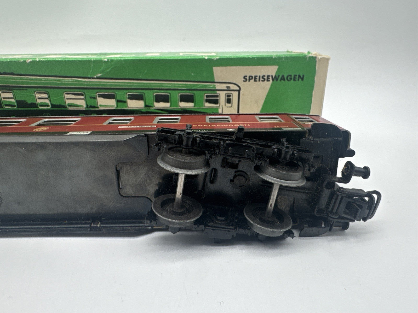 Märklin - H0 - 4024 - Speisewagen der DB rot - OVP