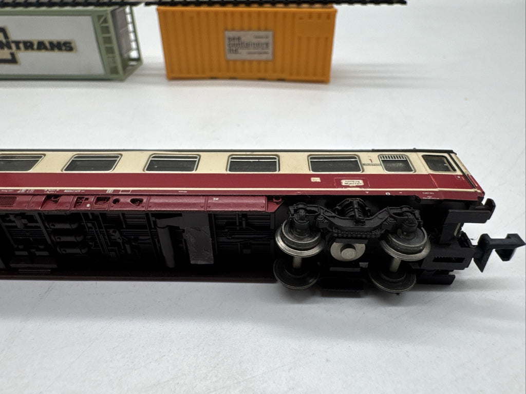 Minitrix N 13101 Personenwagen IC-Abteilwagen 1. Klasse 61 80 19-90 515-6 #316