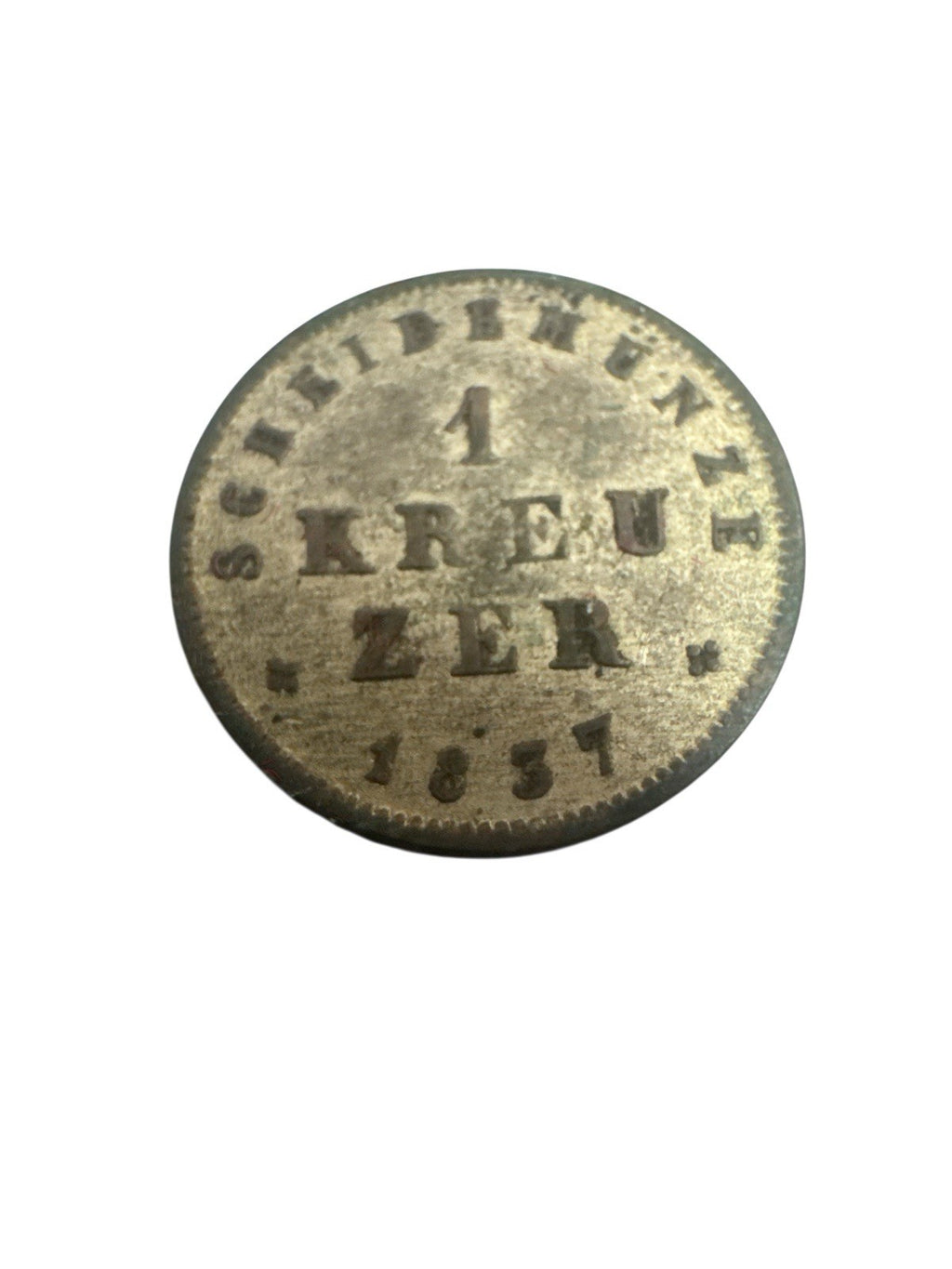 Hessen Darmstadt - Ludwig II. - Münze - 1 Kreuzer 1857- Silber