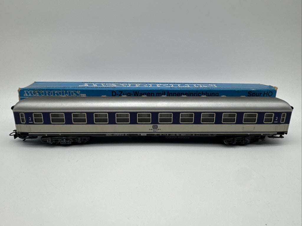 Märklin H0 4092 Personenwagen 2.Kl. der DB in OVP