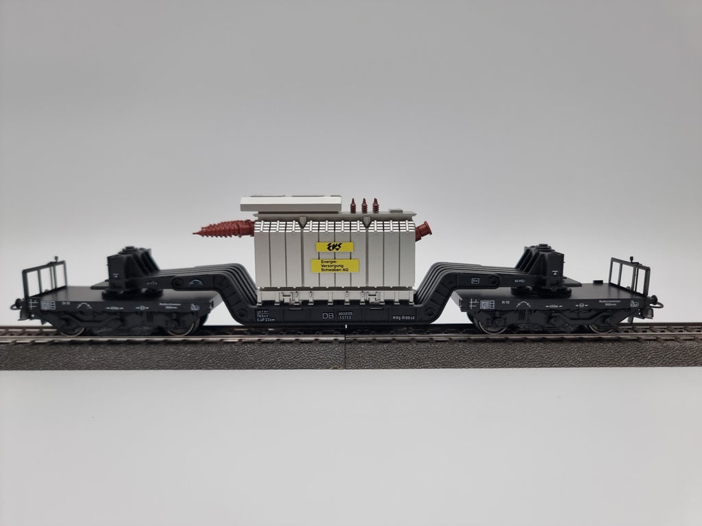 Märklin 4617 Tiefladewagen 980896 SST53 Transformator Trafo-Union - 1:87  H0