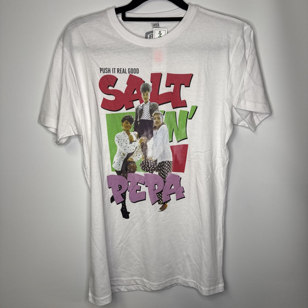 2018 Push it real good Salt-N-Pepa Shirt Hip Hop Rap Weiß Herren T-Shirt L