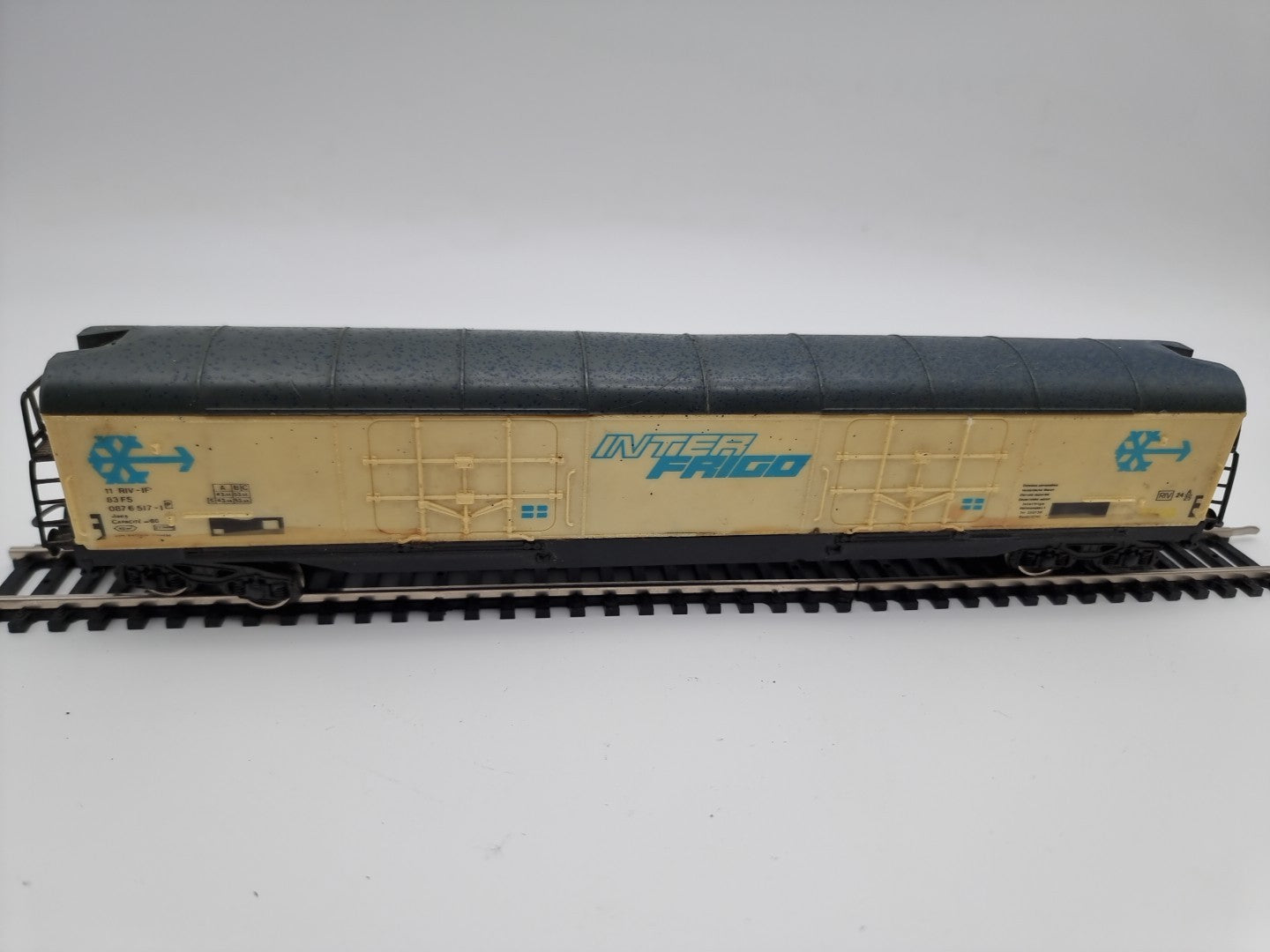 8/24 A Lima Kühlwagen INTER FRIGO 087 6 517-1 H0 Modelleisenbahn 1:87 Waggon