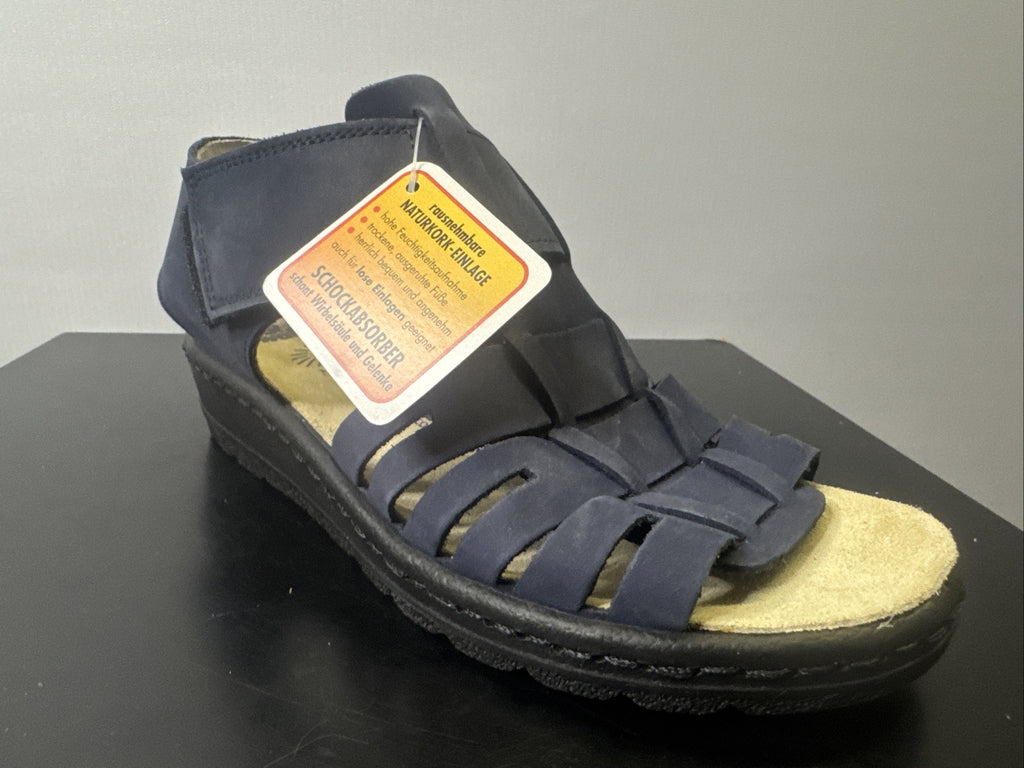Helix Damenschuh Gr. 36 Sandale Blau 