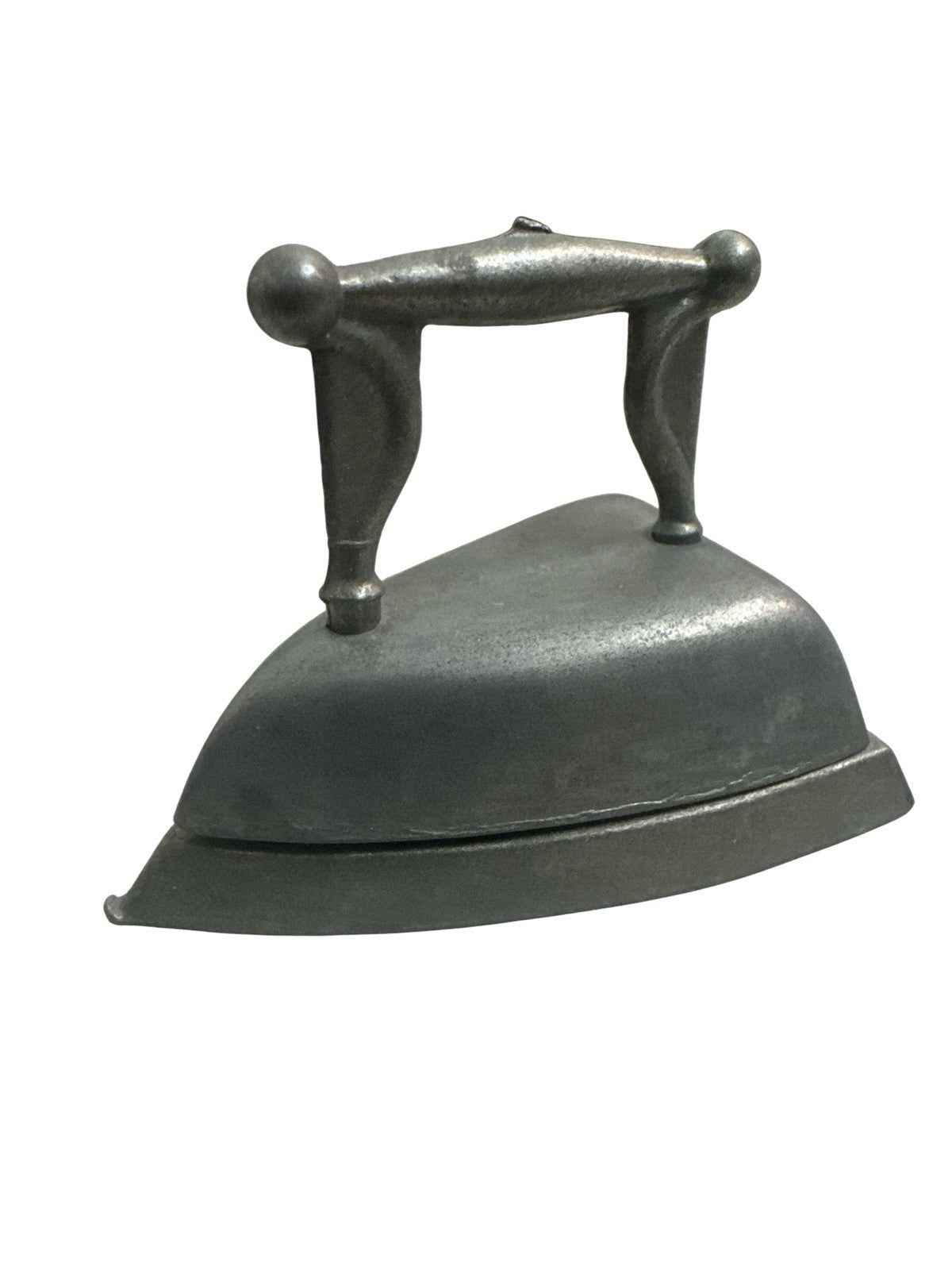 Vintage Zinn Miniatur Bügeleisen