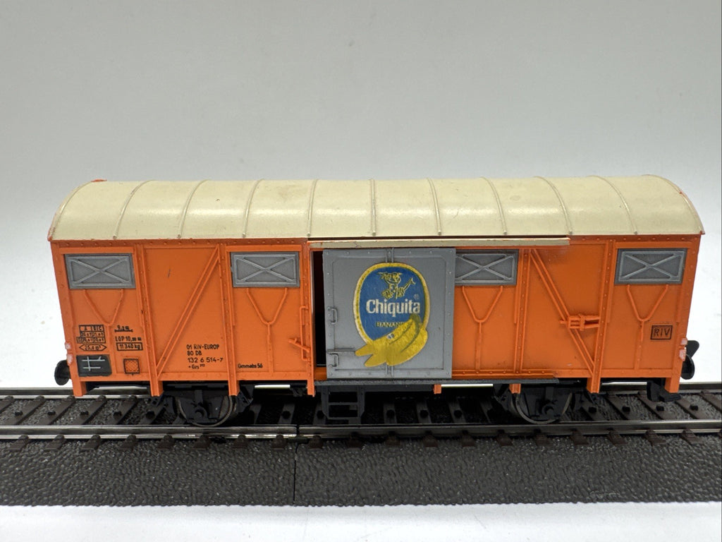 Fleischmann Güterwagen Nr. 5331 – Chiquita Bananen – Spur H0 – #704