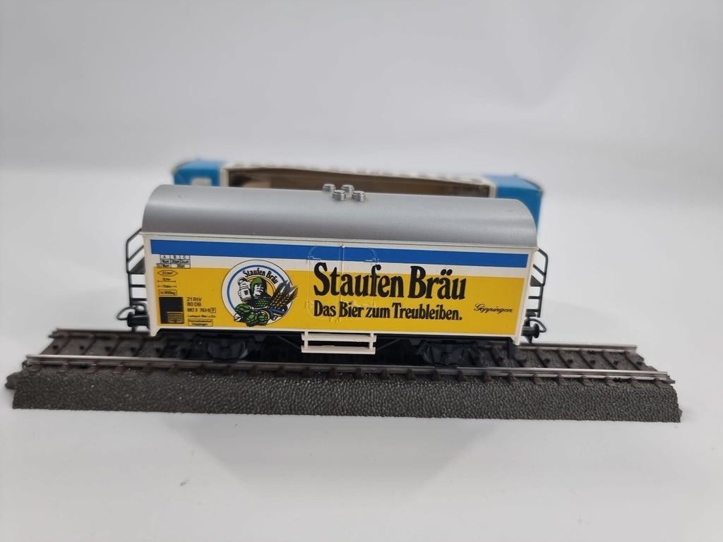 Märklin H0 4436 Kühlwagen Staufen Bräu der DB in OVP