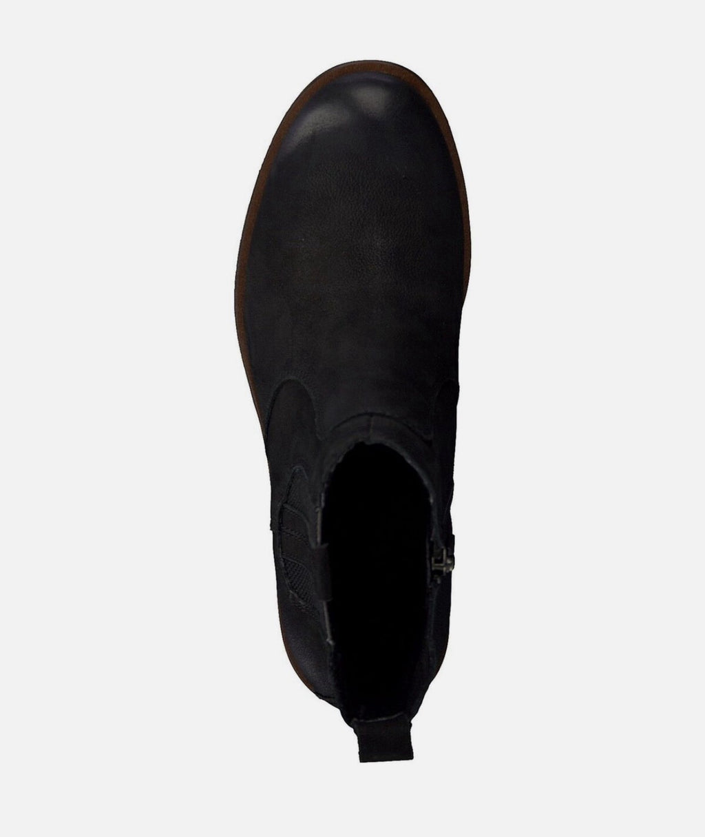 Marco Tozzi Stiefelette Gr. 37 Chelsea Boots Schwarz