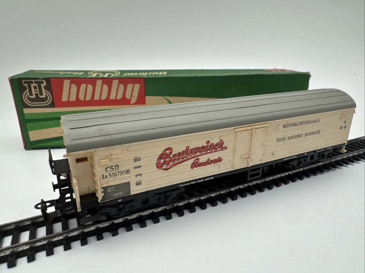 BTTB TT  Güterwagen Kühlwagen "Budweiser" Bier CSD Modellbahn