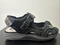 Jana Sandale Gr. 39 Schwarz Leder Damen 