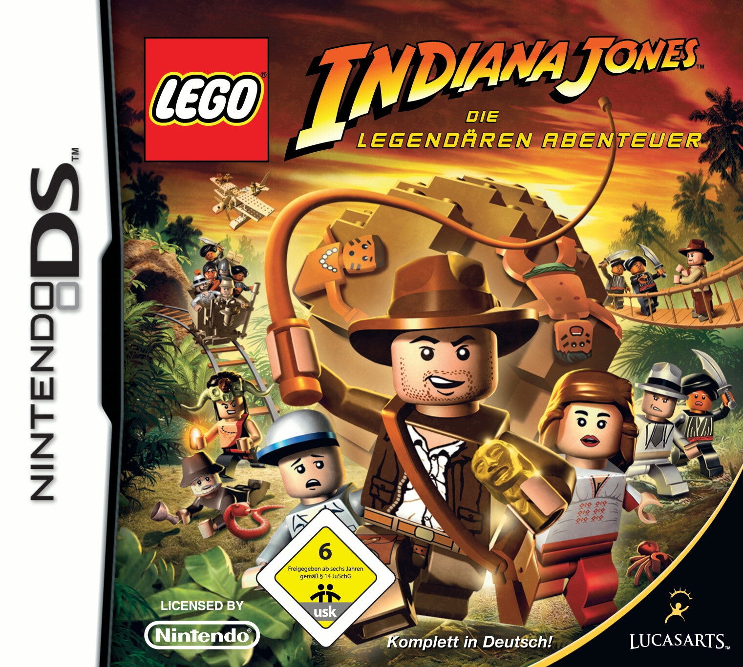 Lego Indiana Jones-Die Legendären Abenteuer (Nintendo DS)