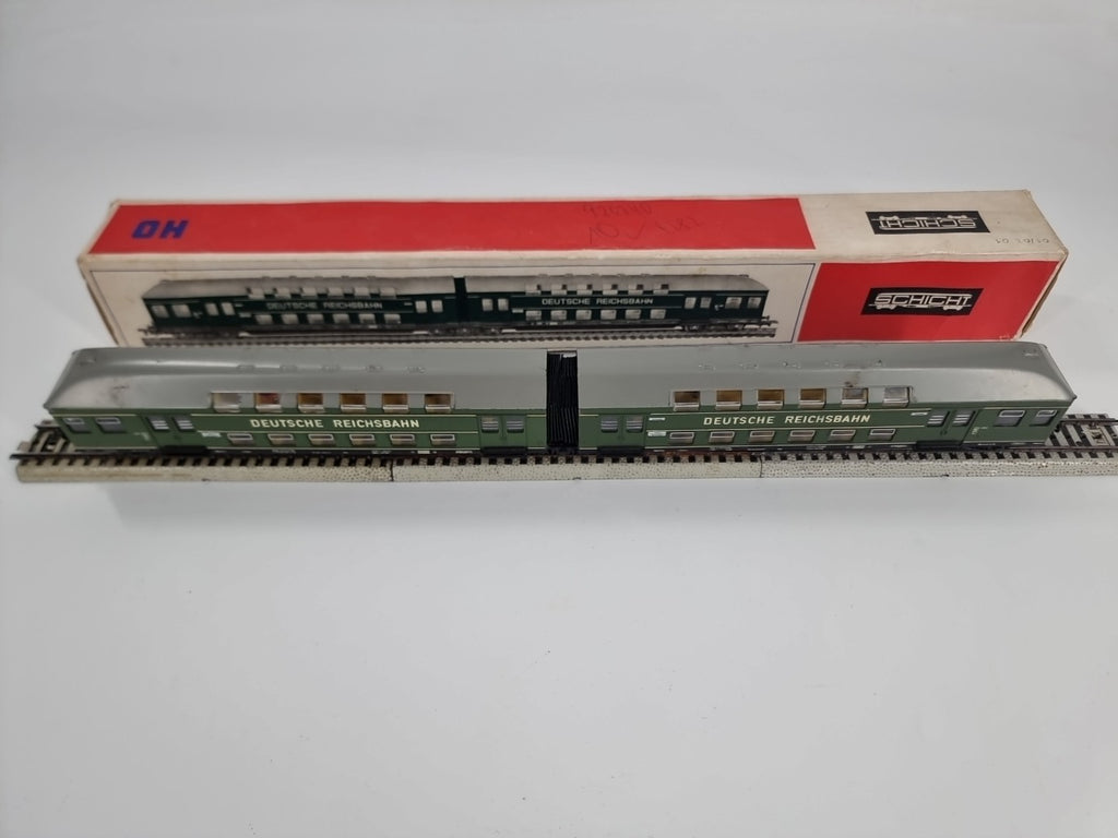 Schicht VEB H0 5452531/426/46 Doppelstockzug Mittelteil 2Tlg OVP