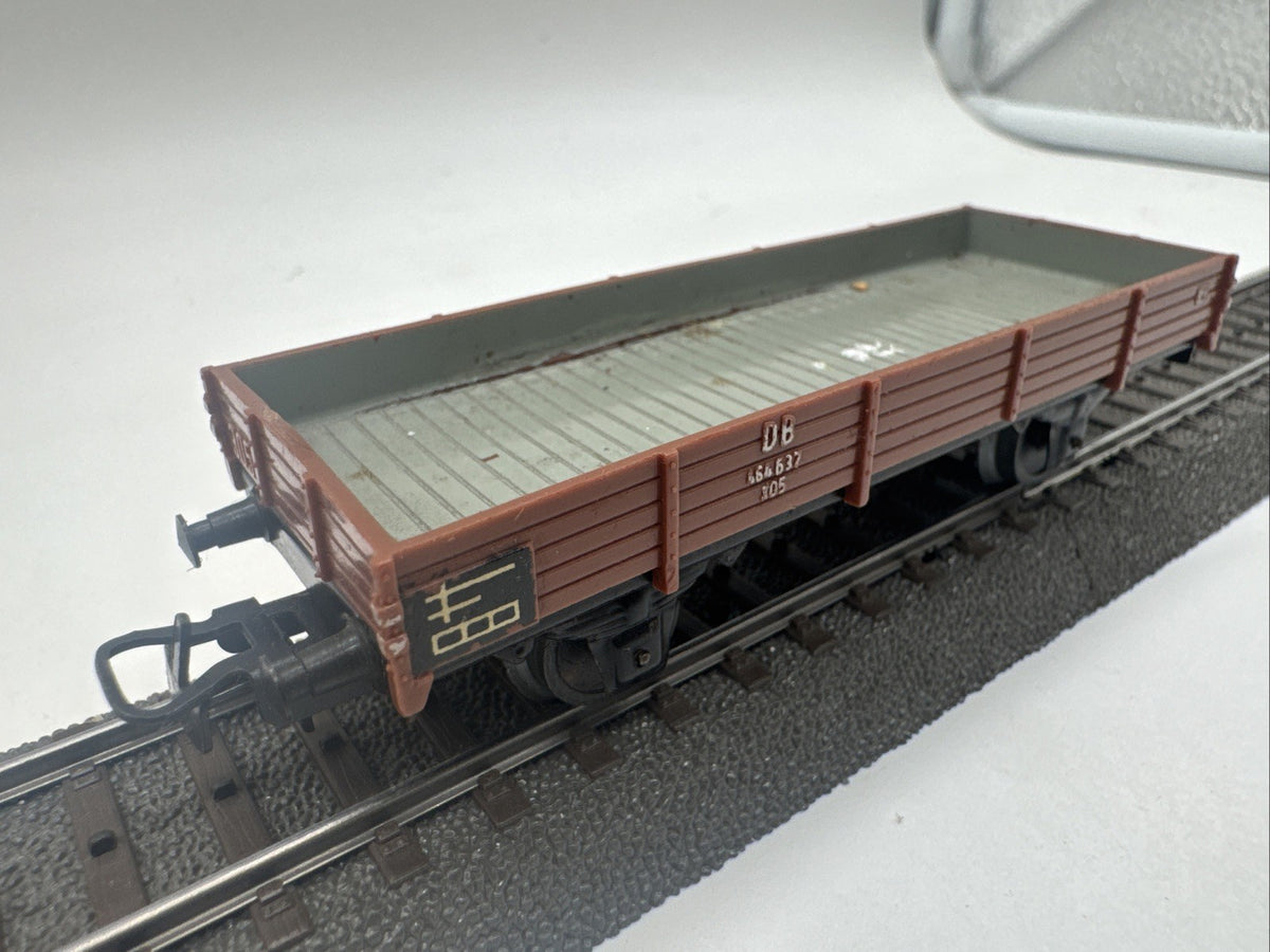 Märklin 4503 H0 Niederbordwagen 464 637 , DB #388