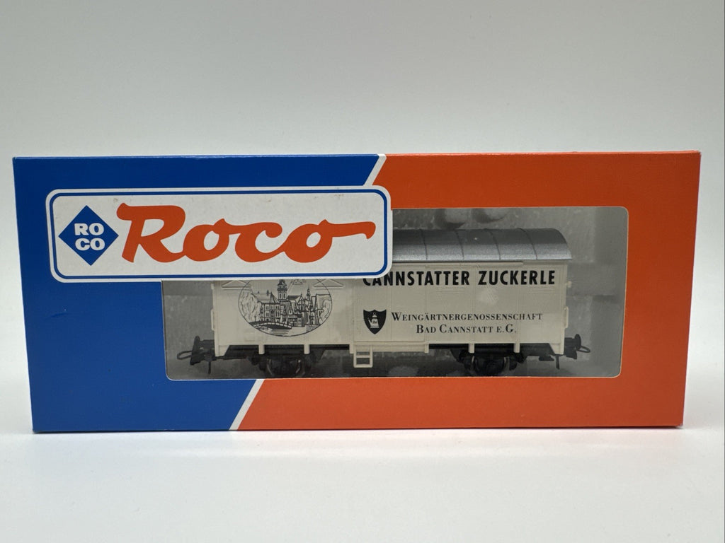 Roco H0 Geschlossener Güterwagen Weingärtner Genossenschaft Top Zustand