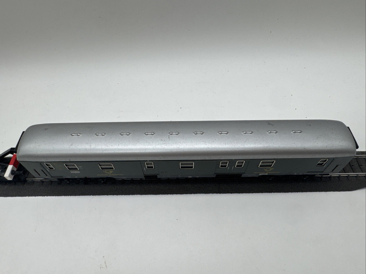 Märklin H0 4047 Reisezugwagen Post 4m der DB Beleuchtet #379