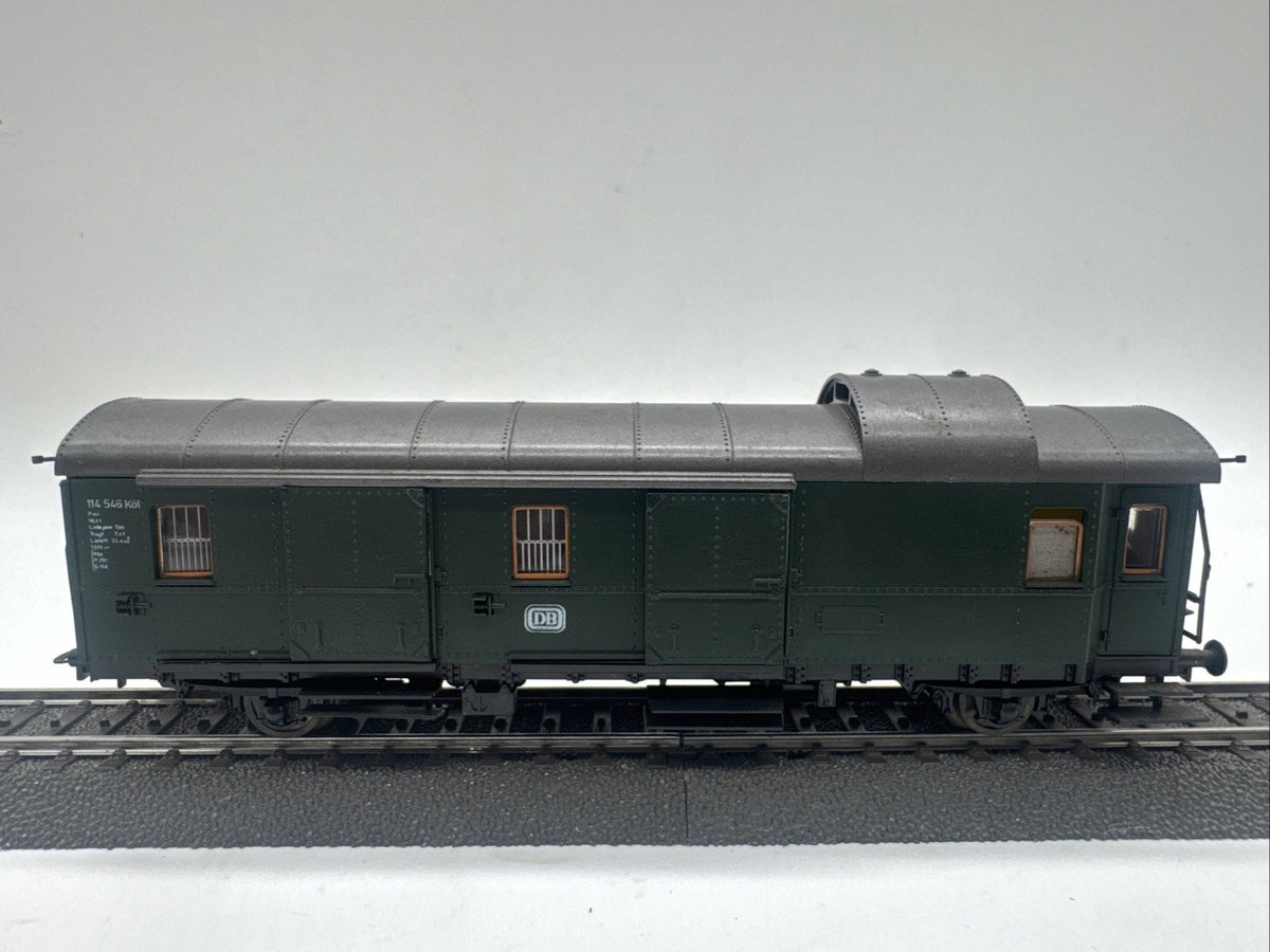 Roco Gepäckwagen 114 546 DB H0 Modelleisenbahn Anhänger Waggon #763