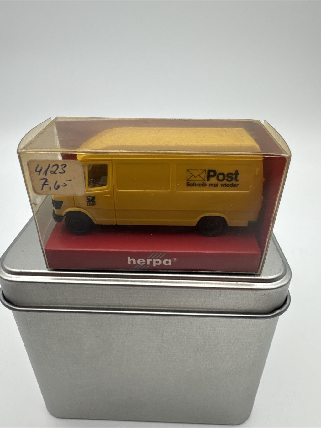Herpa 1:87 Mercedes-Benz 207D Post Nr. 4123 Modellauto In OVP