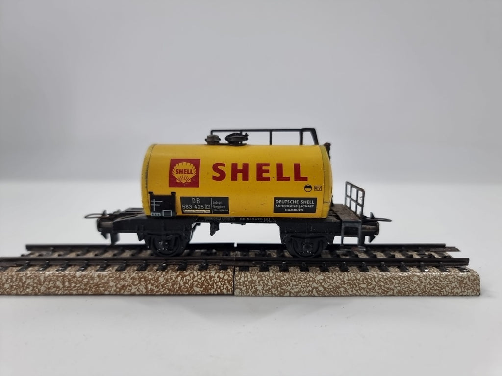 Trix Express 3427 Spur H0 Kesselwagen SHELL, DB,Blech