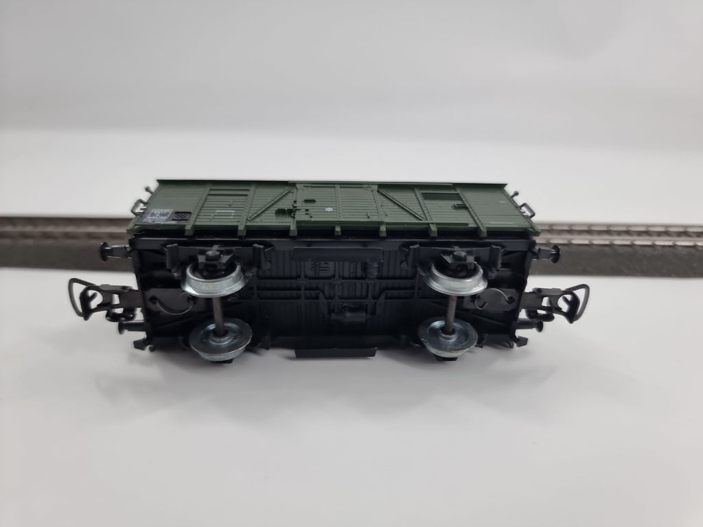 Piko H0 Gedeckter Güterwagen grün 438746 SCNF - H0 HO 1:87