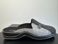 Rohde Herren Filz Pantolette Gr. 44 Anthrazit Pantoffel Weite G 2731