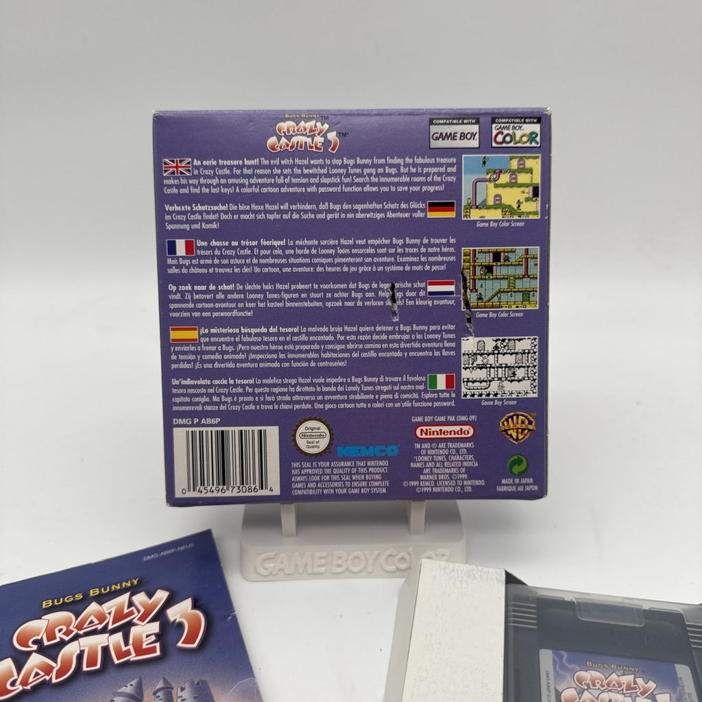 Bugs Bunny Crazy Castle 3 CIB  (Nintendo GameBoy Color 1999) OVP