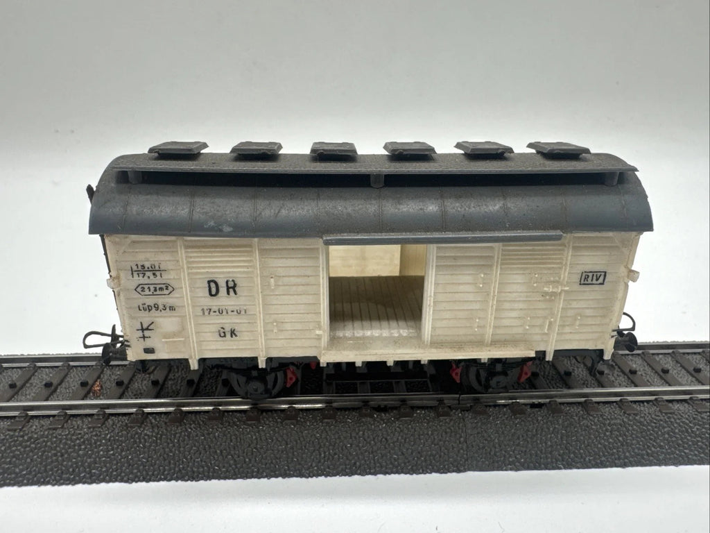 Dietzel Güterwagen Gk 17-01-01 - DR - weiß - 1:87 - H0 HO #85