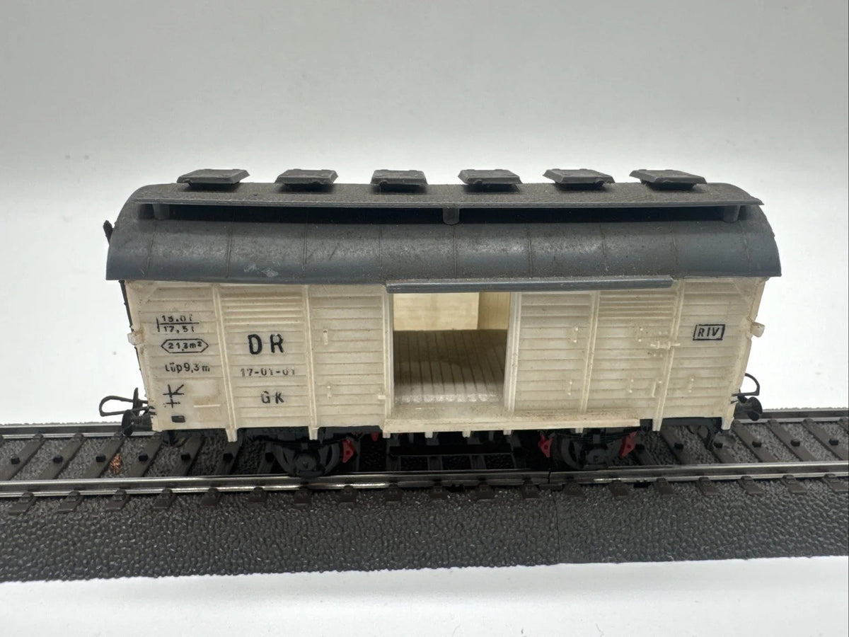 Dietzel Güterwagen Gk 17-01-01 - DR - weiß - 1:87 - H0 HO #85