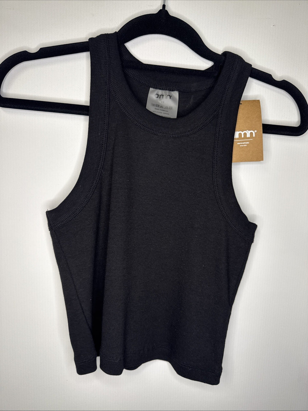 Aim‘n Top Damen Bauchfrei Gr. XL Ribbed Tank Top