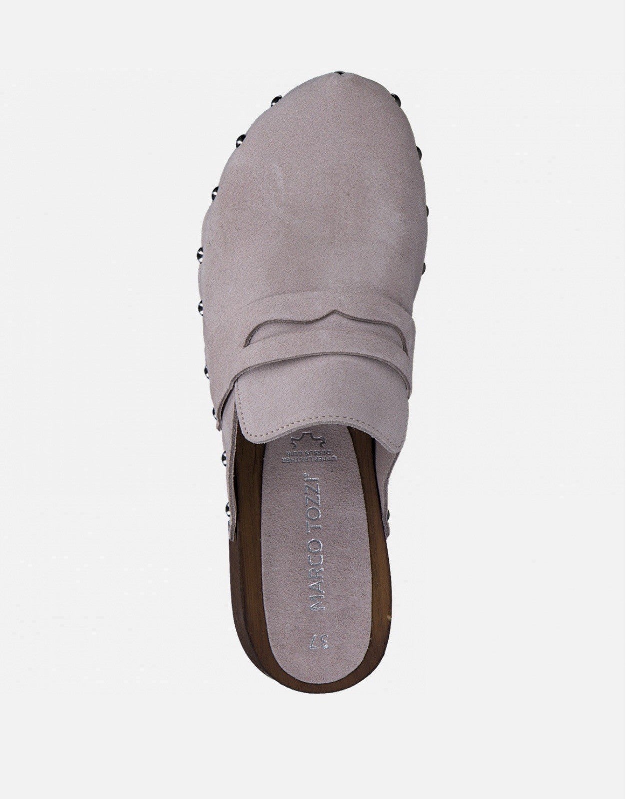 Marco Tozzi Clogs Gr. 36 Sabot Schuhe Pantolette Pantoletten Leder rosé