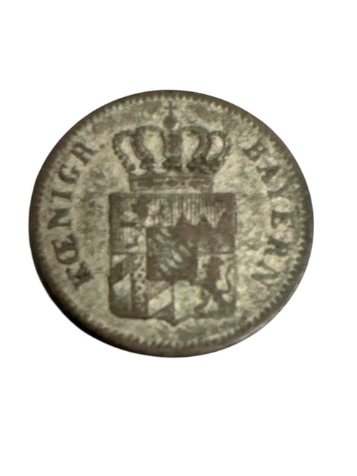 Bayern Silbermünze 1 Kreuzer 1843