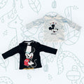 Disney Mickey Mouse Pullover Langarm Shirt 74/80