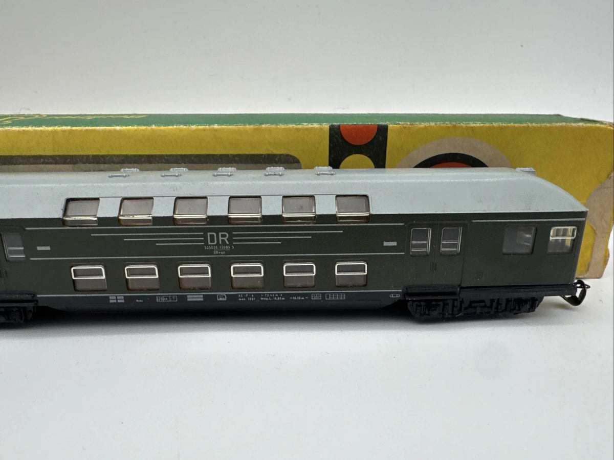 BTTB TT 3730 Doppelstockwagen 2 tlg DR Ohne Inlay Mit OVP