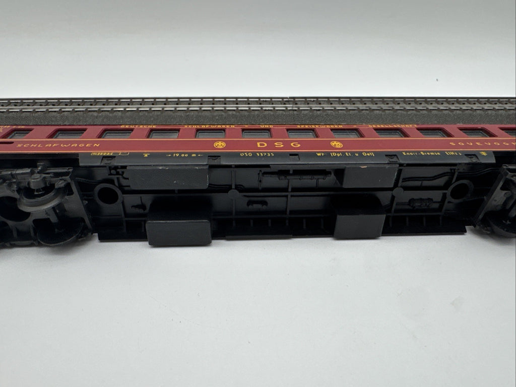 Lima DSG Speisewagen H0 – rot/silber  – Modellbahn