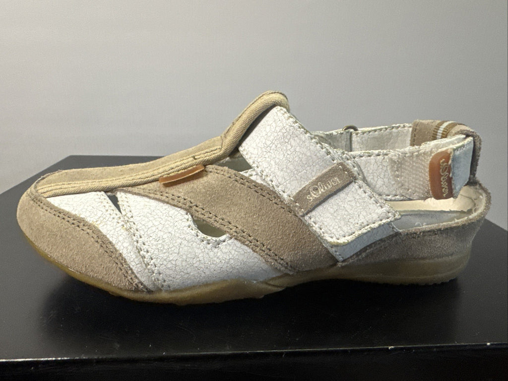 s Oliver Mädchen Sandale Gr. 32 Leder
