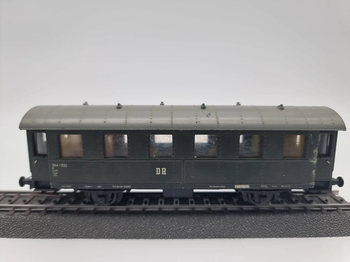 Piko Personenwagen 344-224 Bi 54 PI - DR - grün - weiße Schrift - H0 HO 1:87