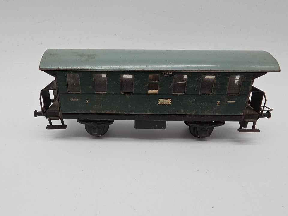 MES-47813	Trix Express H0 Blech Personenwagen mit Gebrauchsspuren,