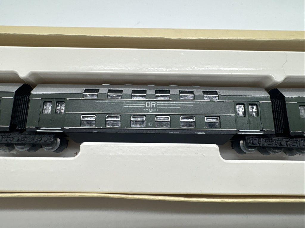 PIKO 4-tlg. Doppelstockwagen Doppelstockzug 50-50-26-14 DR 5/4136 Spur N OVP
