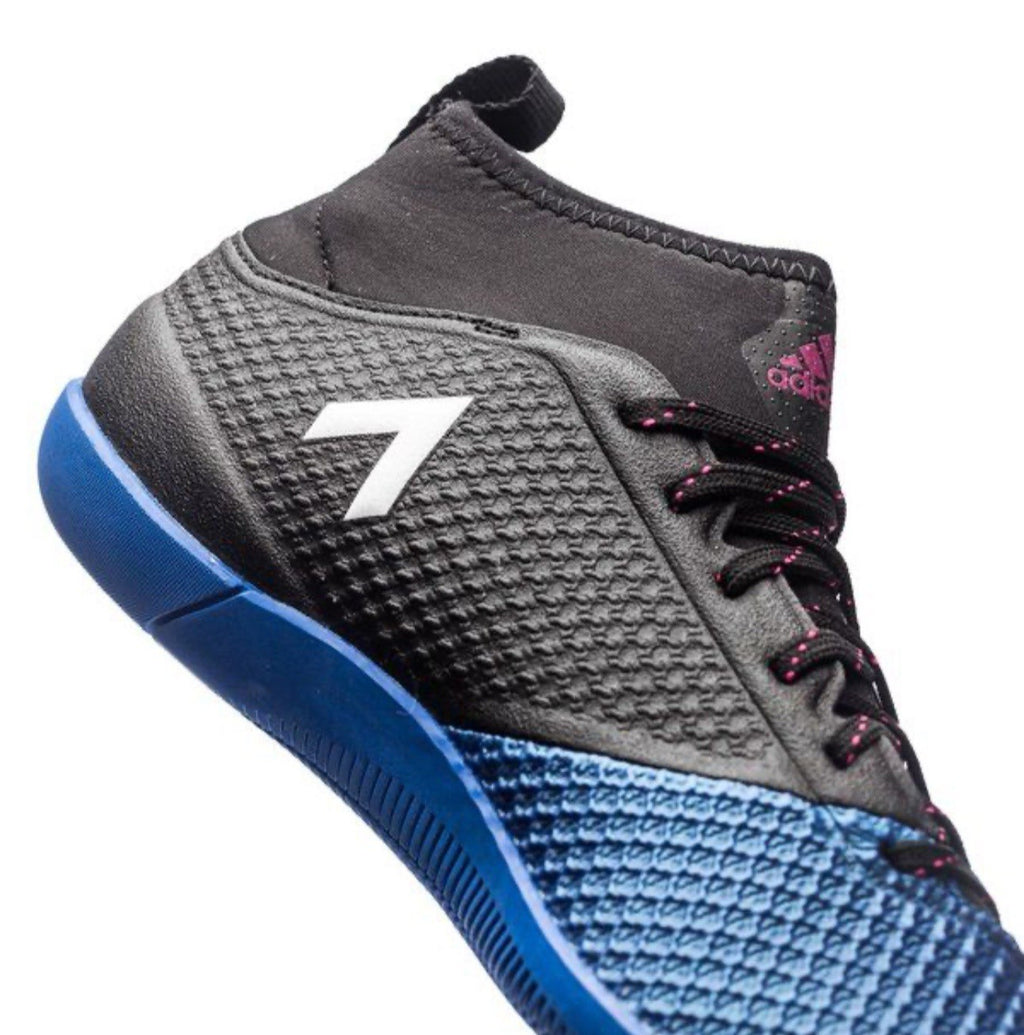 Adidas Ace 17.3 FG Primemesh Herren Hallen Fußballschuhe Blau EUR 40 UK 6.5