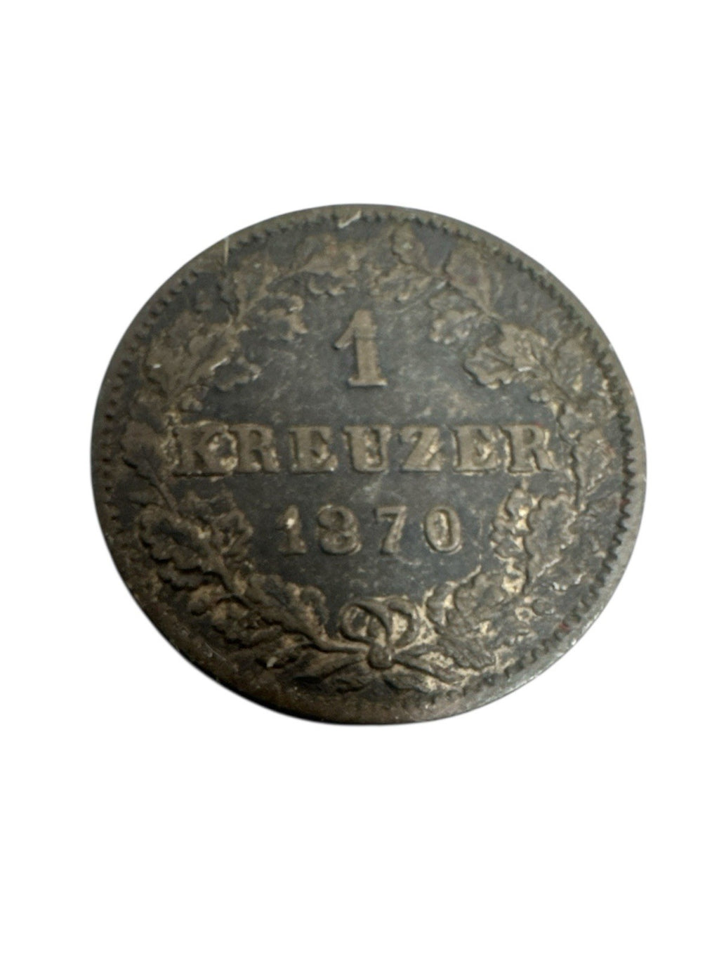 Bayern Silbermünze 1 Kreuzer 1870