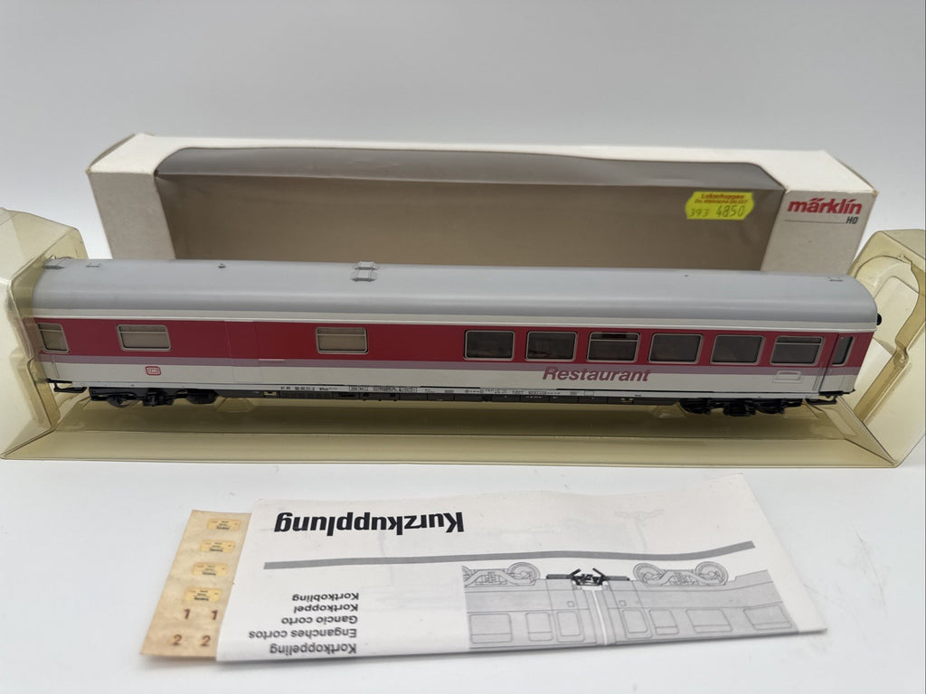 Märklin H0 4287 IR Restaurant Wagen der DB Neuwertiger Zustand in OVP
