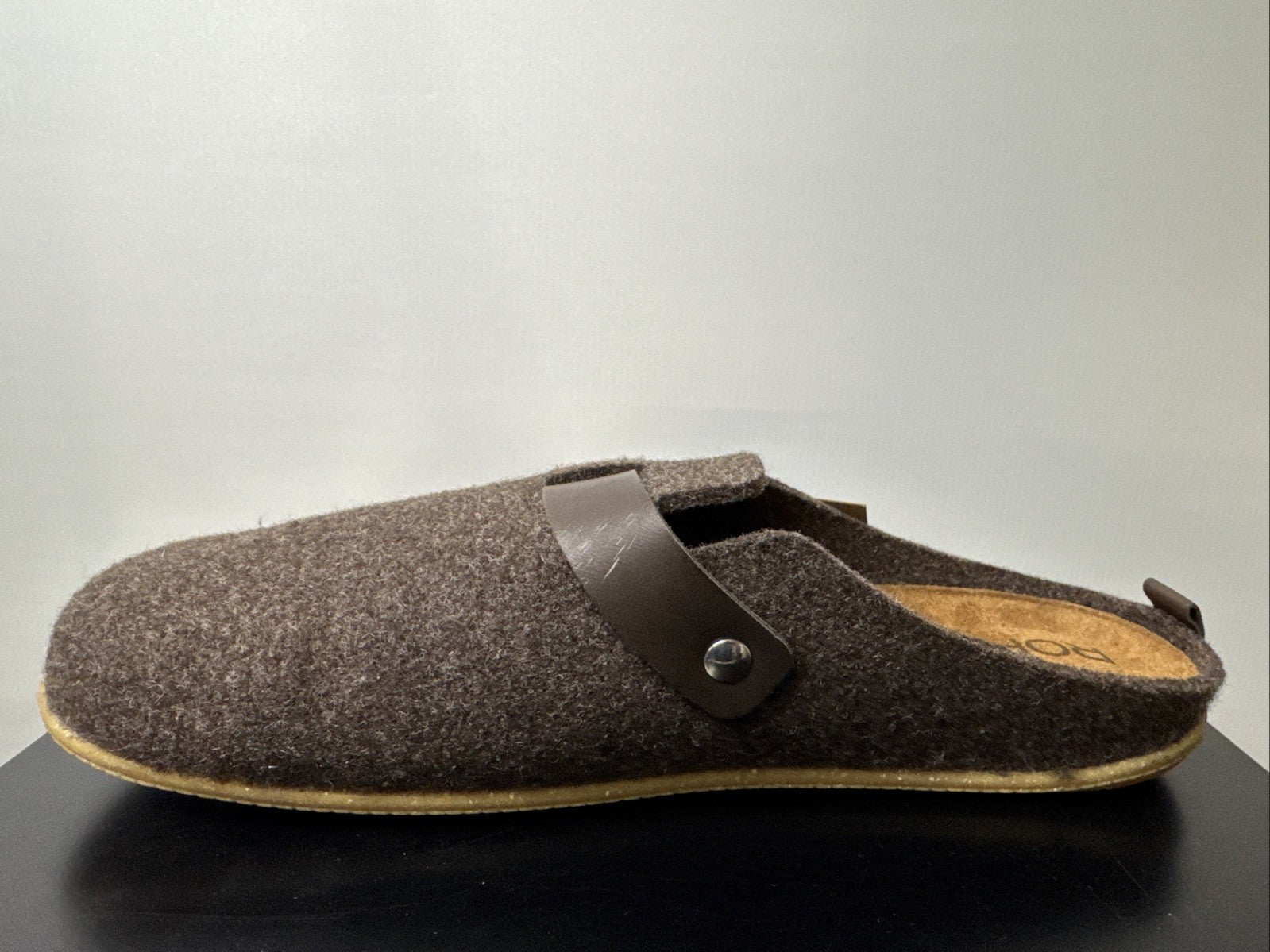 Rohde Herren Filz Pantolette Gr. 41 Mocca Pantoffel 6922