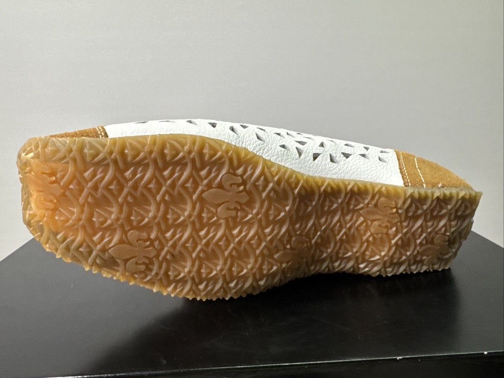 Rieker Halbschuh Gr. 37 Damen Leder Weiß